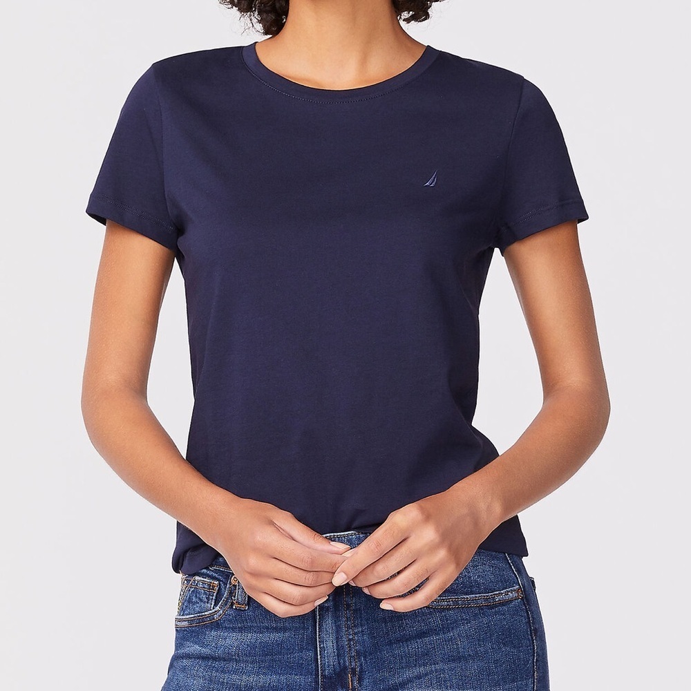 Nautica navy blue classic fit tshirt